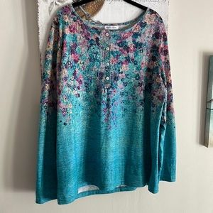 Long sleeved top